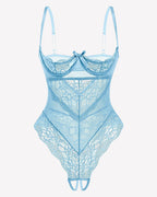 Underwire Lace Teddy Lingerie Bodysuit