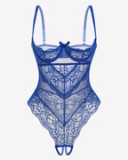 Underwire Lace Teddy Lingerie Bodysuit