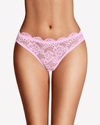 Lace Cutout Cheeky Panty Cute Bow Back Hipster Underwear