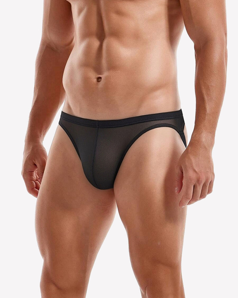 Men's Jock Strap Underwear Breathable Mesh Thong
