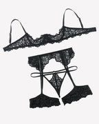 Lace Lingerie Set with Garter Belt