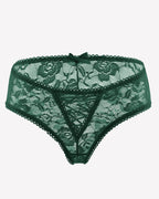 Floral Lace Panties Hollow Out Boyshort Underwear
