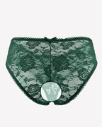Floral Lace Panties Hollow Out Boyshort Underwear