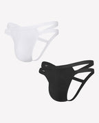 Men's Jockstrap Underwear Sexy Thong G-String with 3D Pouch