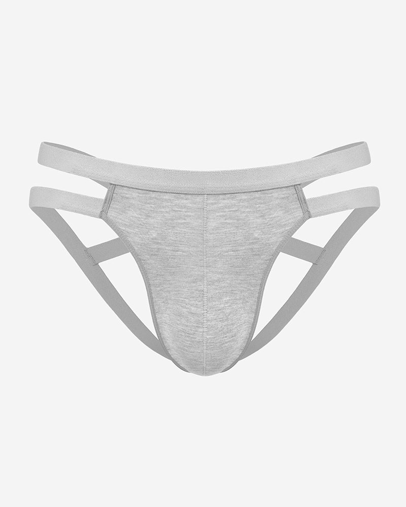 Men's Jockstrap Underwear Sexy Thong G-String with 3D Pouch