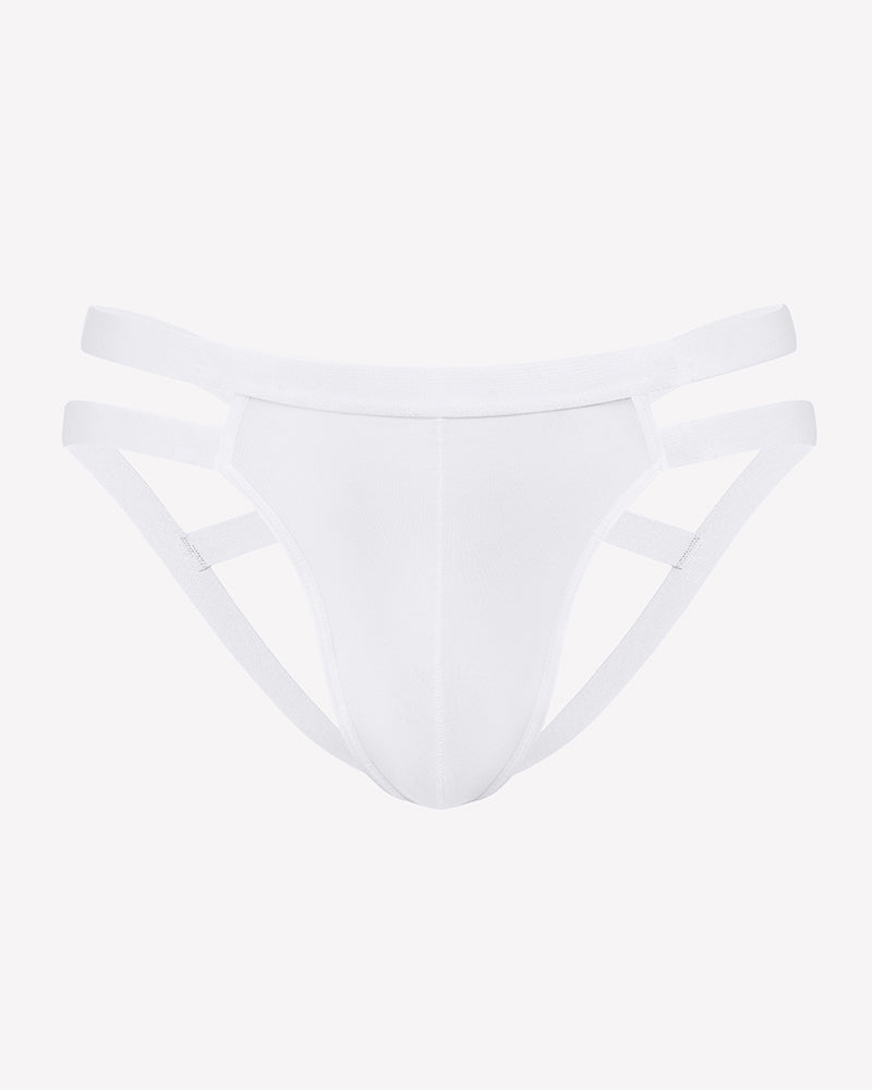 Men's Jockstrap Underwear Sexy Thong G-String with 3D Pouch