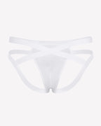 Men's Jockstrap Underwear Sexy Thong G-String with 3D Pouch