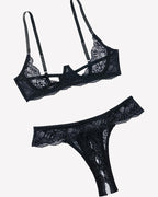 Underwire Push Up Lace Lingerie Set Bra and Panty Set