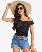 Sheer Mesh Swimsuit Cover Up Bikini Dress