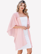 Sheer Chiffon Shawl Wrap ?¡ìC Elegant Scarf Cover Up