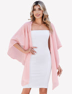 Sheer Chiffon Shawl Wrap ?¡ìC Elegant Scarf Cover Up