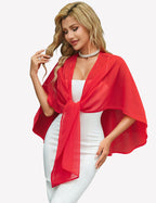 Sheer Chiffon Shawl Wrap ?¡ìC Elegant Scarf Cover Up