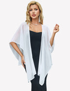 Sheer Chiffon Shawl Wrap ?¡ìC Elegant Scarf Cover Up