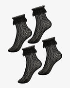Lace Ruffle Frilly Socks Princess Lace Ankle Socks
