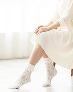 Ruffle Cuff Lace Anklet Socks