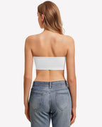 Non-Slip Strapless Push-Up Bandeau Bra