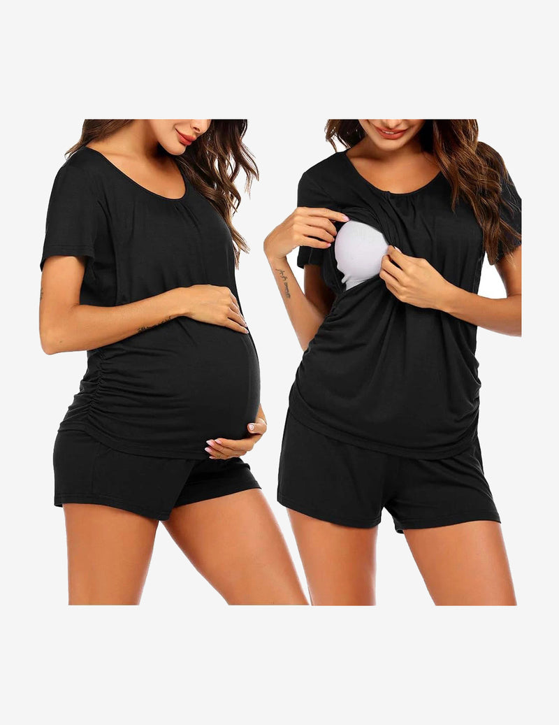 Ekouaer Nursing Maternity Breastfeeding Lounge Set