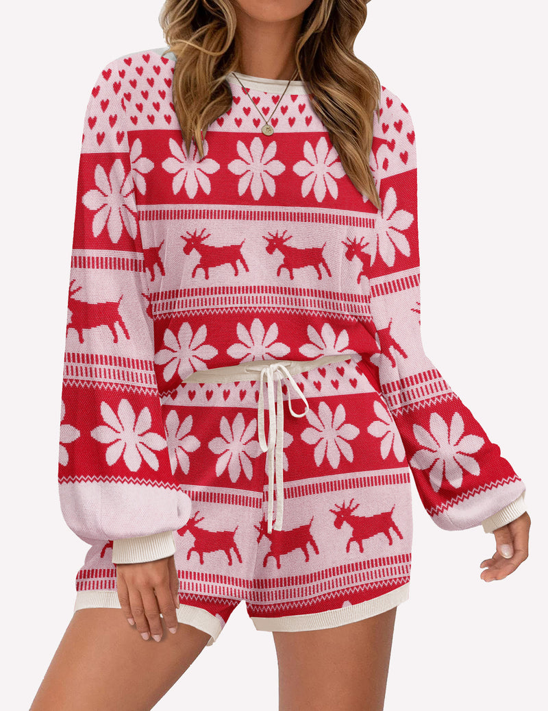 Pajamas Set Soft Knit Lounge Sets (US Only)