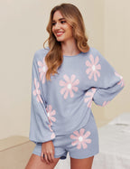 Pajamas Set Soft Knit Lounge Sets (US Only)
