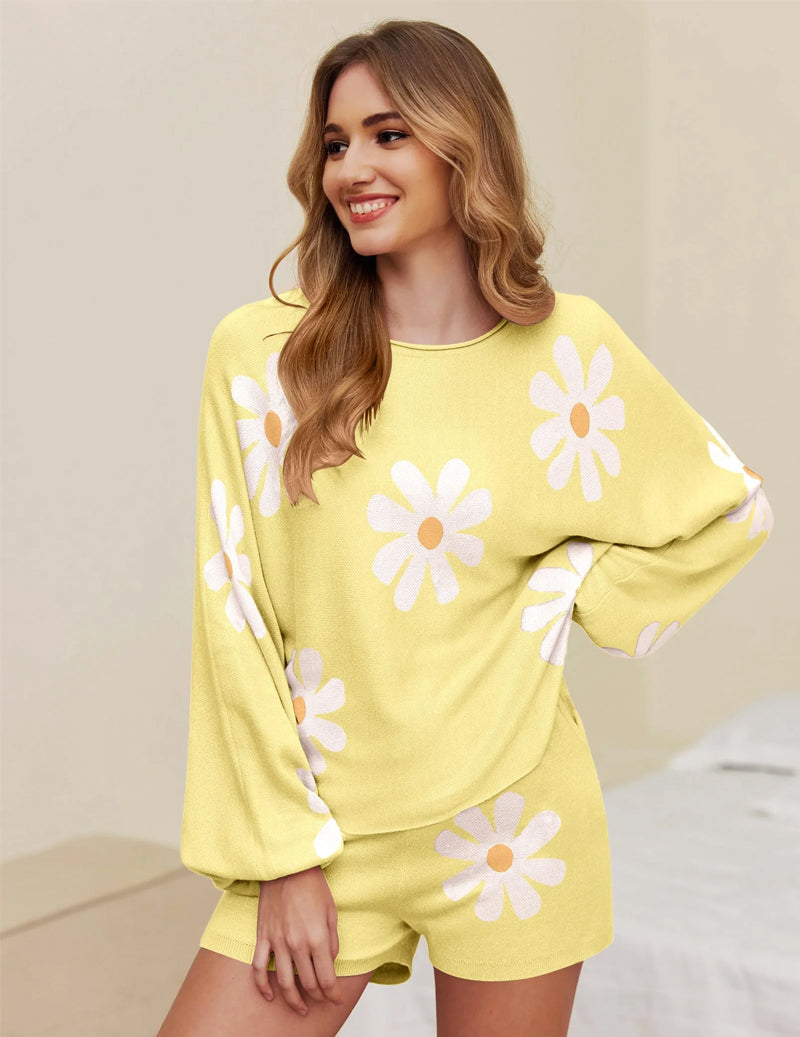 Pajamas Set Soft Knit Lounge Sets (US Only)