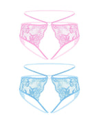 Strap Cheeky Underwear Floral Lace Panties