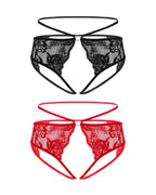 Strap Cheeky Underwear Floral Lace Panties
