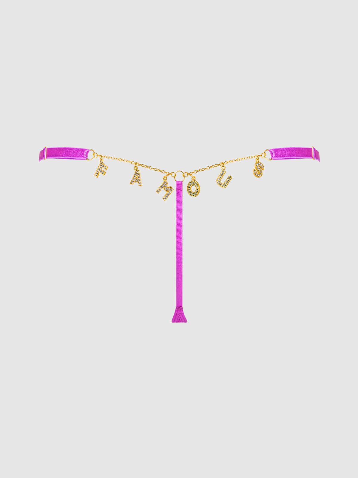 Arianna Lace & Famous Charm G-String