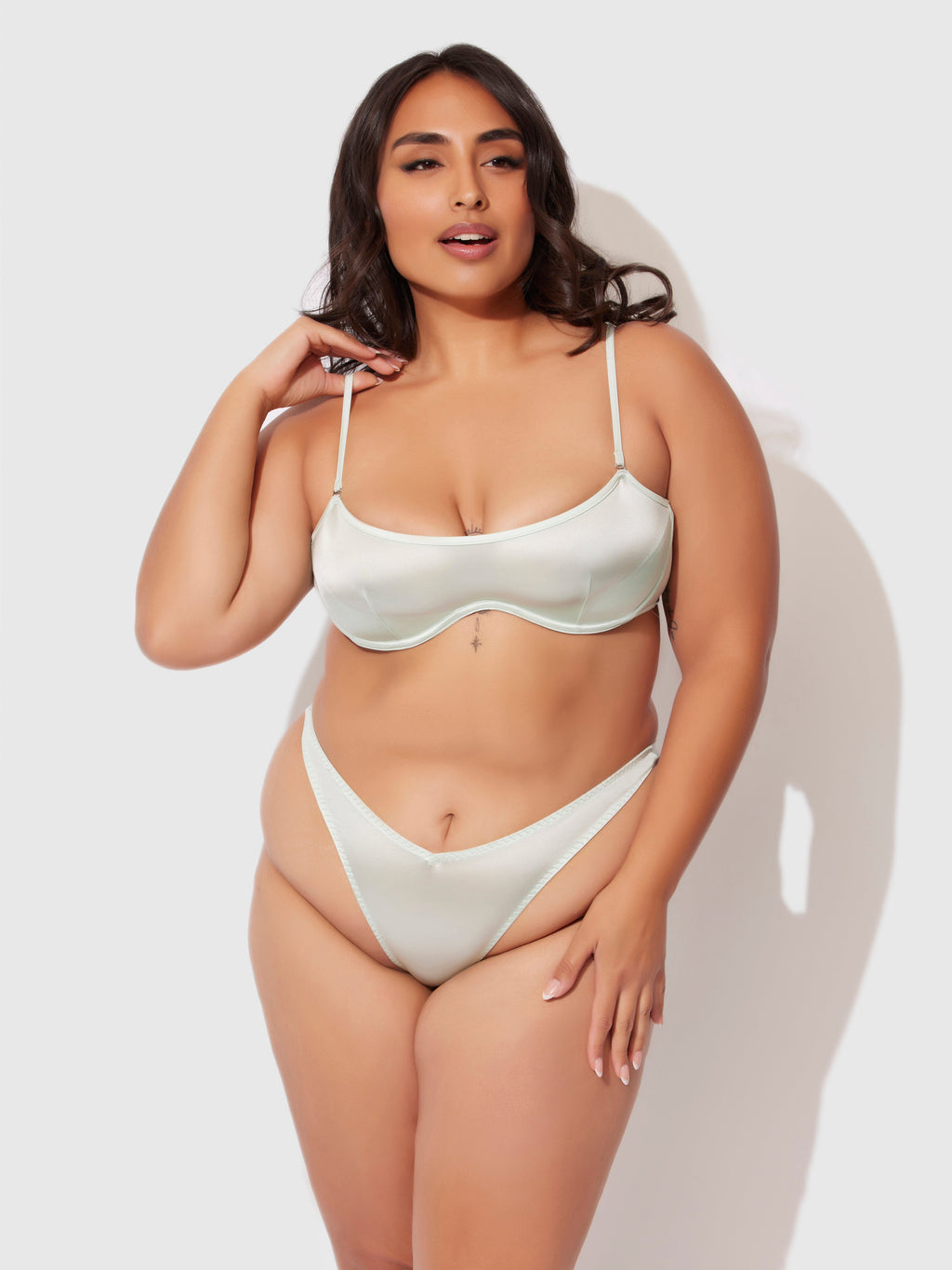 Neev Oil Slick Unlined Bandeau Bra