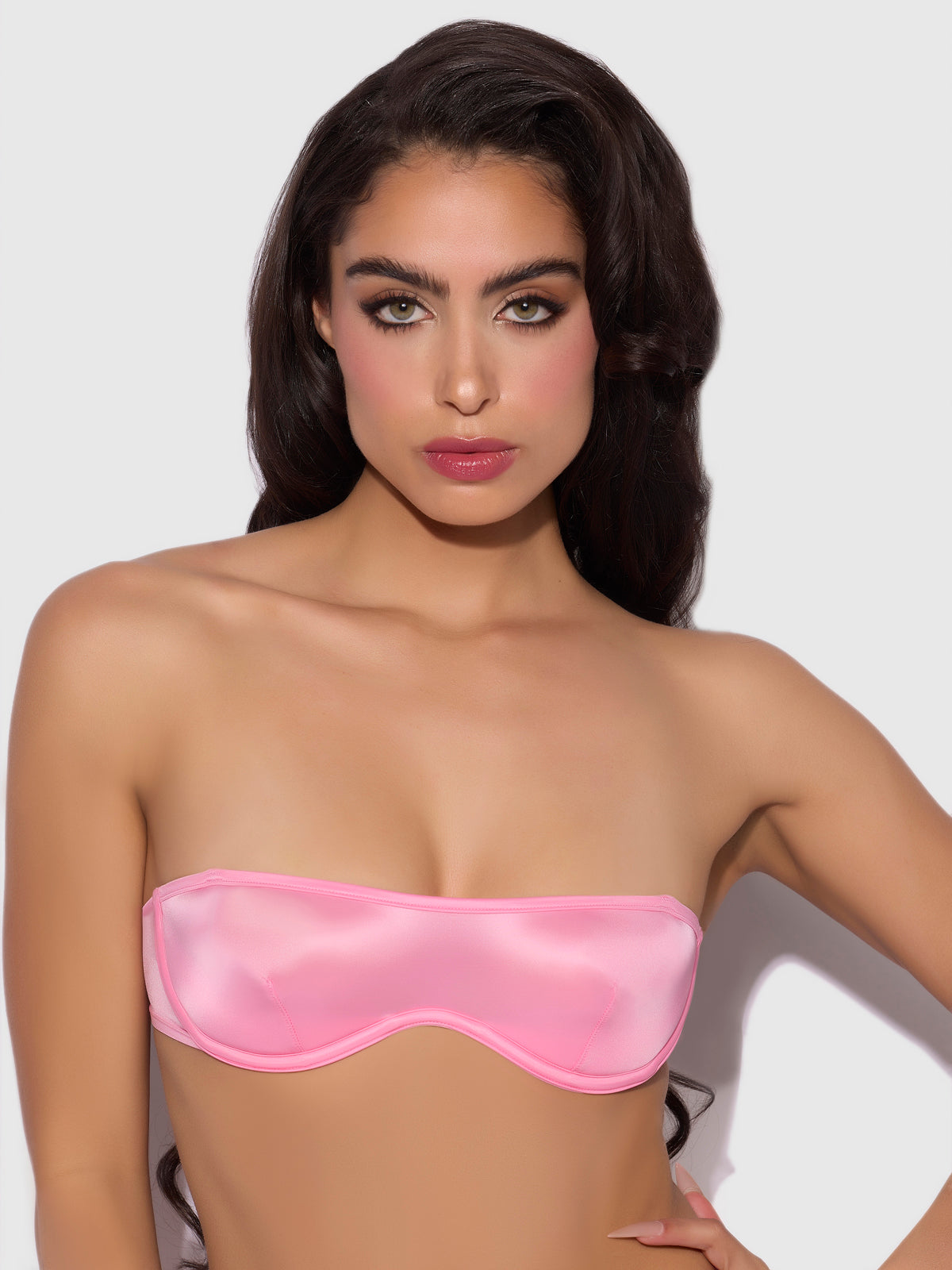 Neev Oil Slick Unlined Bandeau Bra