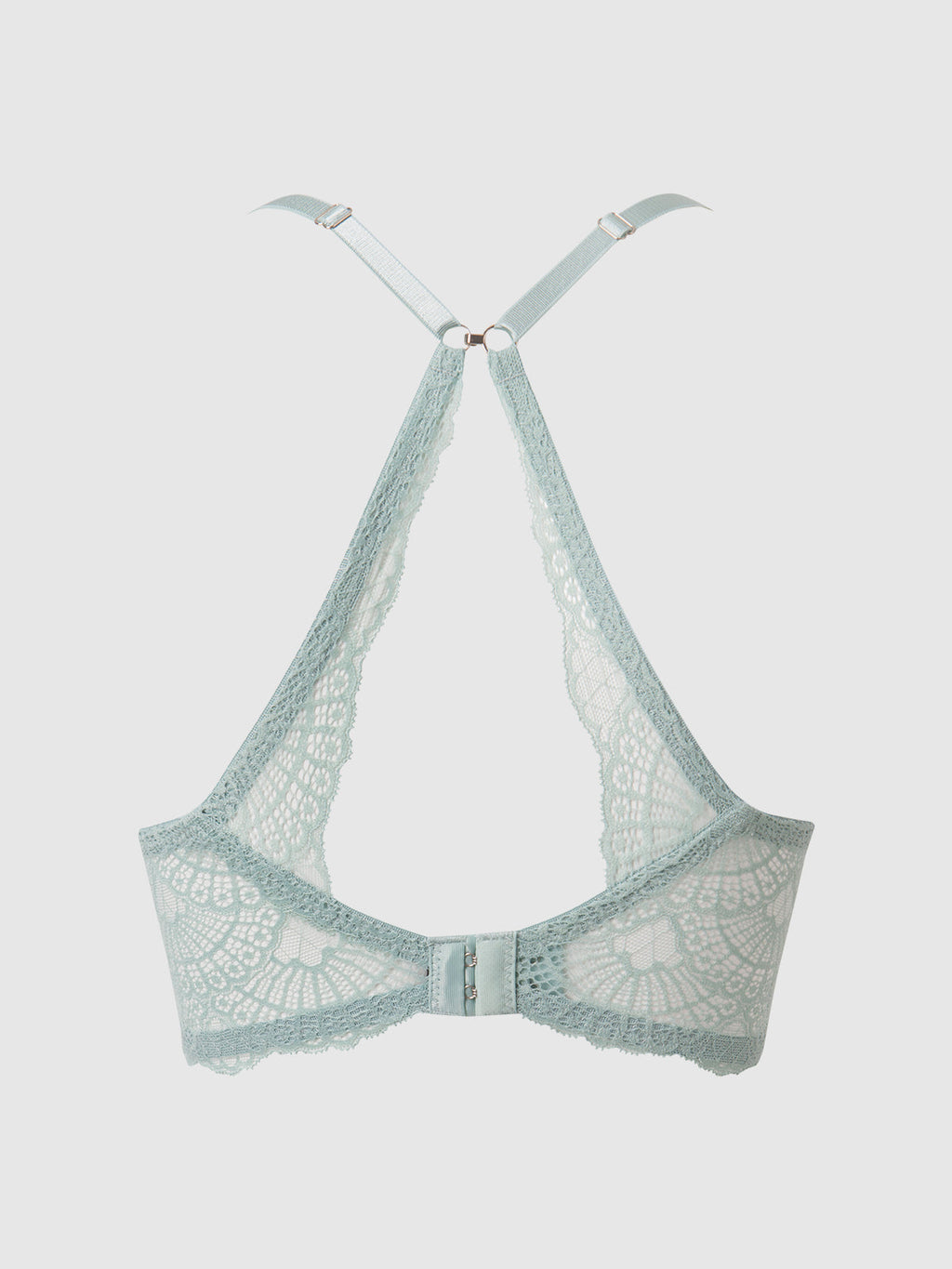 Ariel Lace Longline Push Up Bra