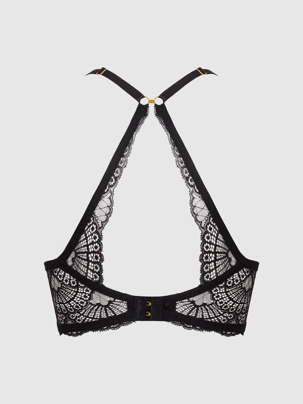 Ariel Lace Longline Push Up Bra