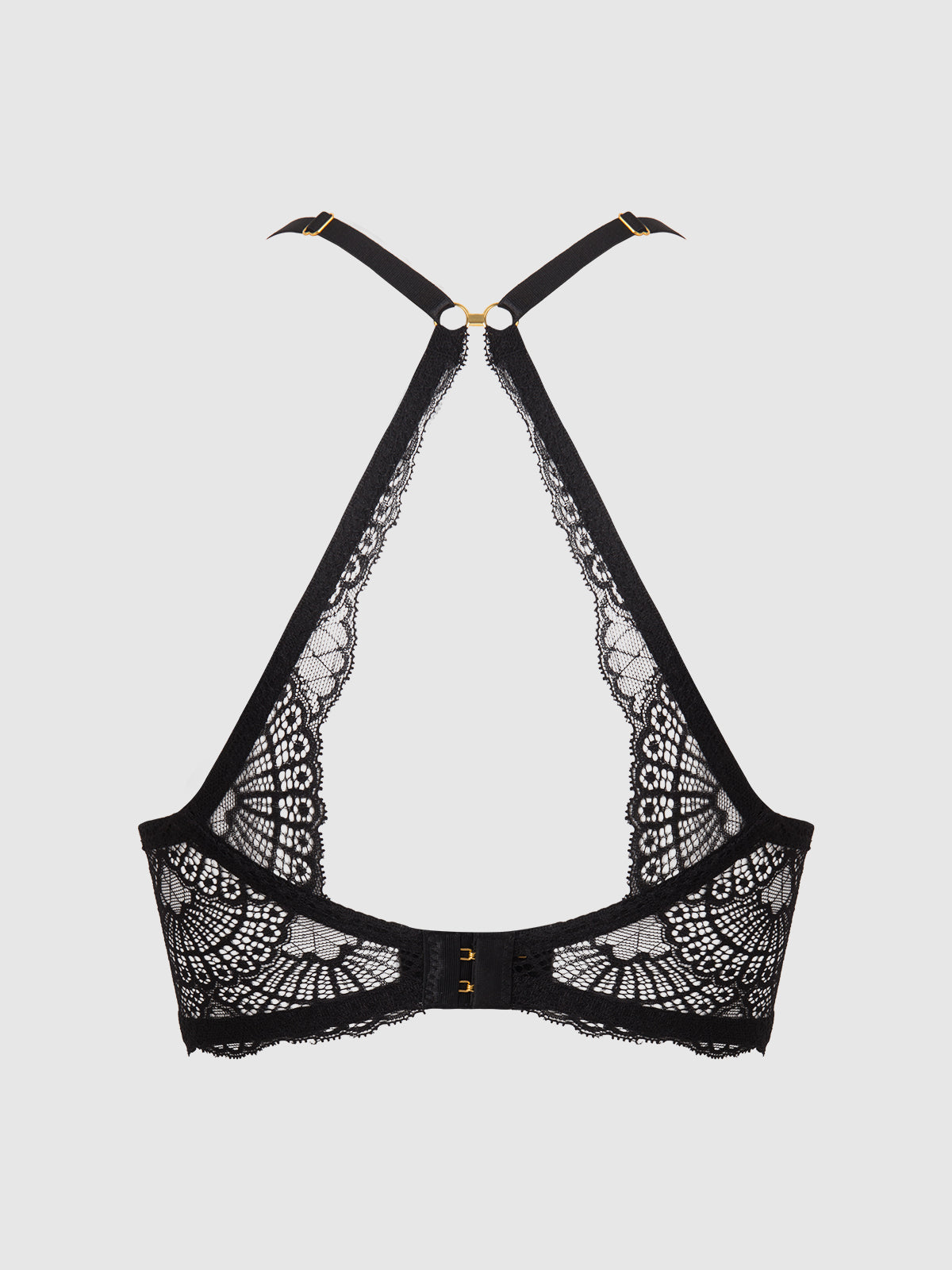 Ariel Lace Longline Push Up Bra