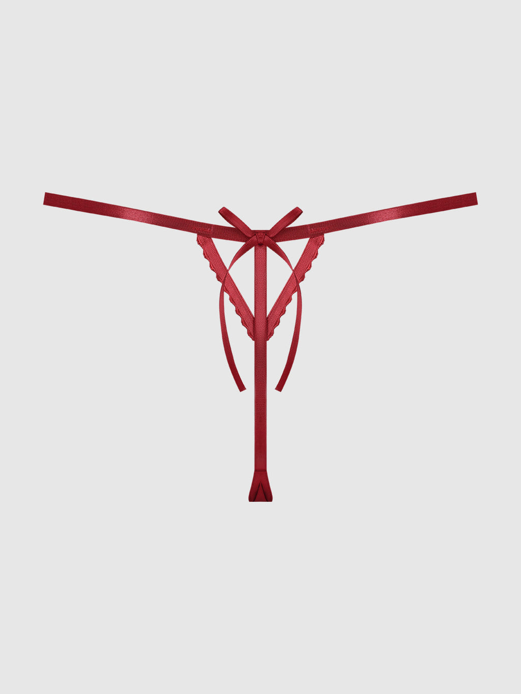 Angelica Lips Embroidery G-String