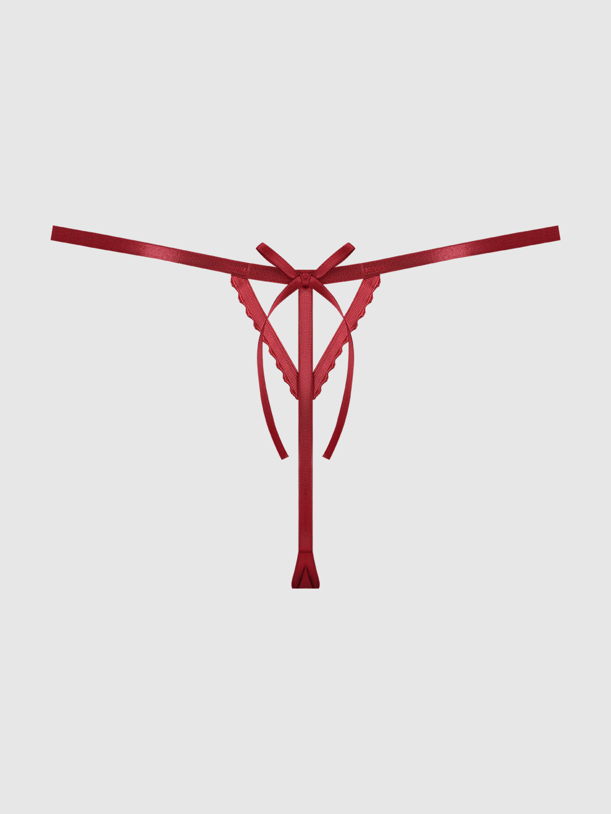Angelica Lips Embroidery G-String