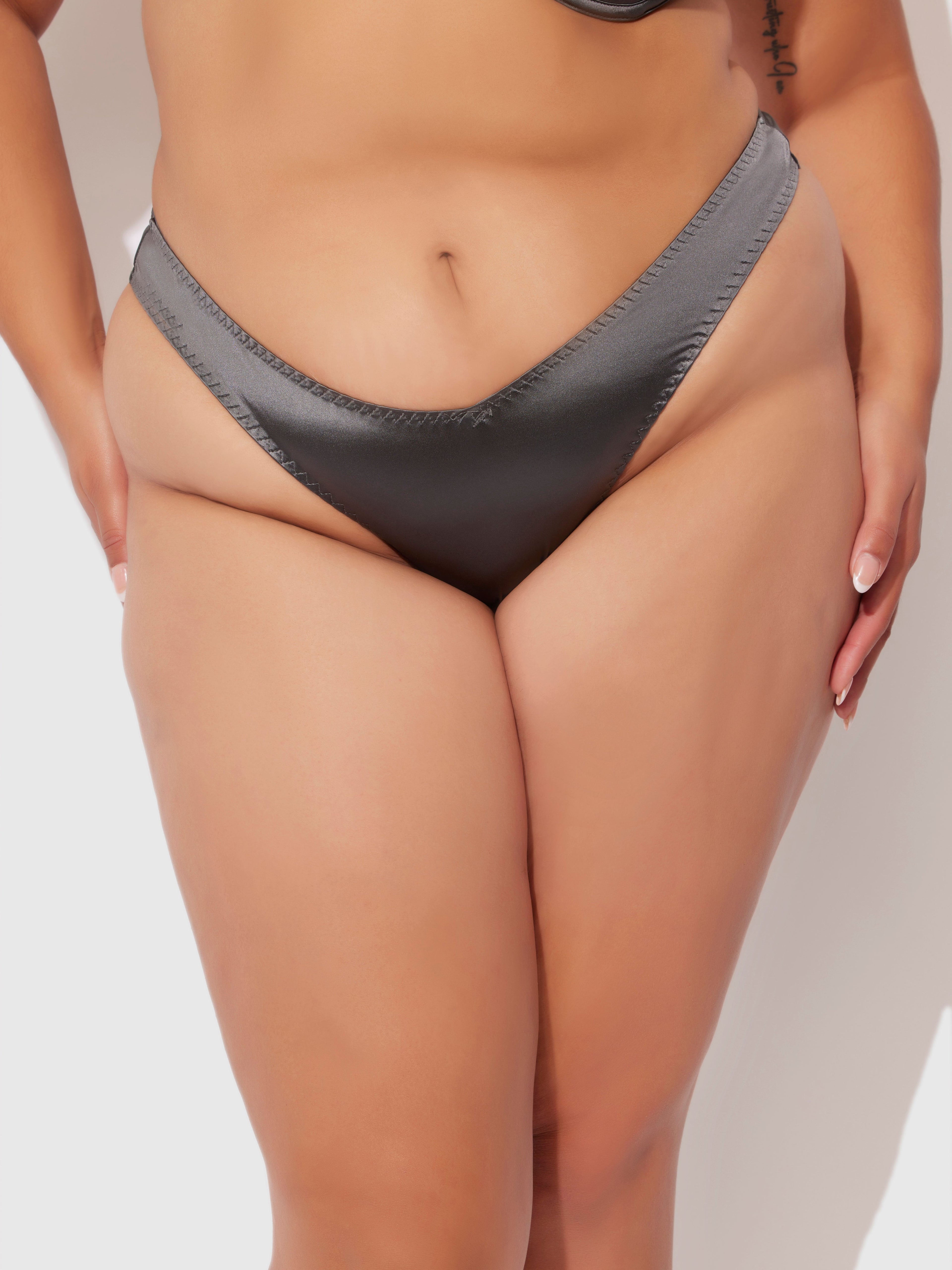 Neev Oil Slick Scoop Thong