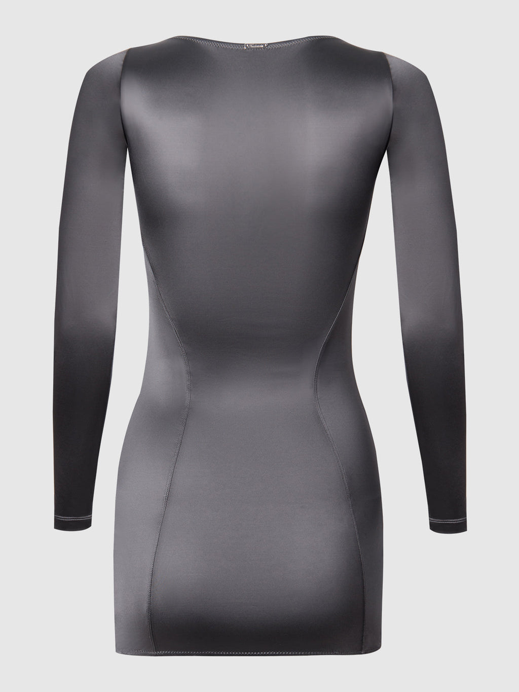 Neev Oil Slick Underwire Long-Sleeved Slip Dress