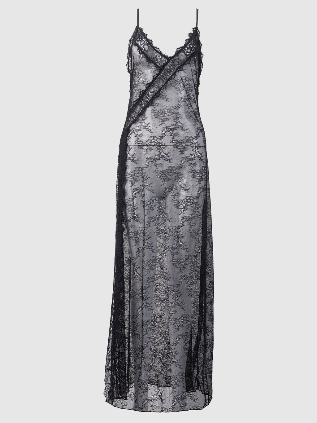 Luella Lace Wrap Maxi Gown