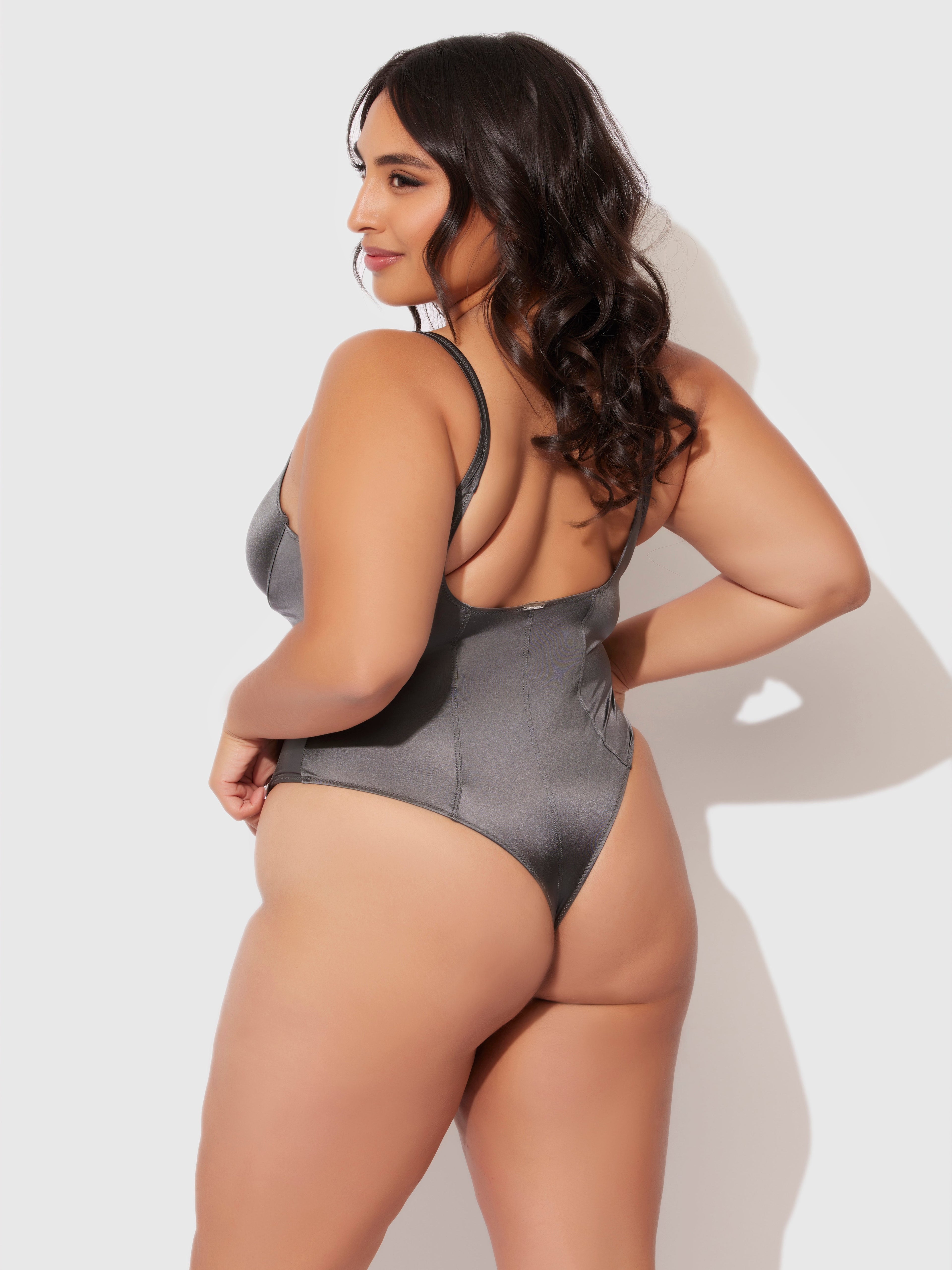 Neev Oil Slick Underwire & Seamed Bodysuit