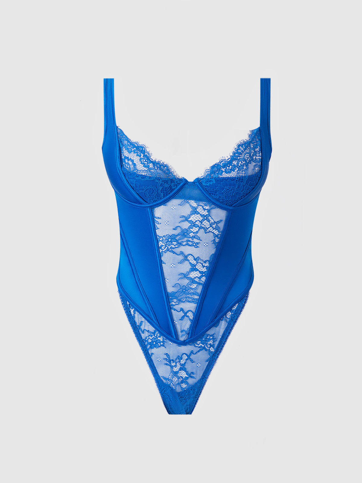 Adelaide Satin & Lace Teddy