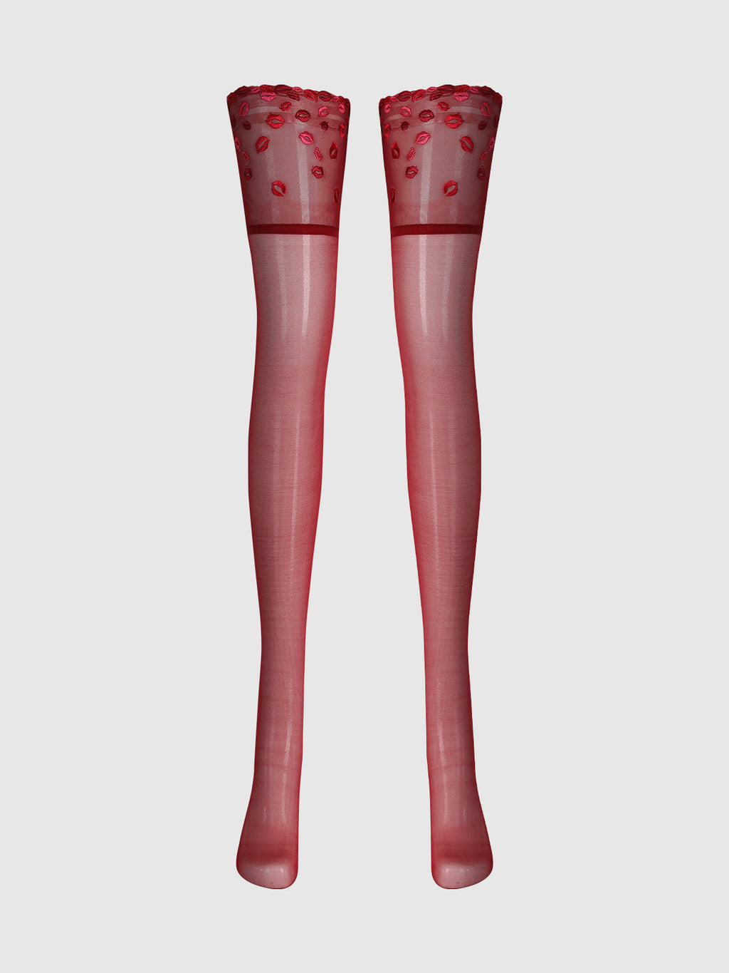 Angelica Lips Stay Up Thigh Highs