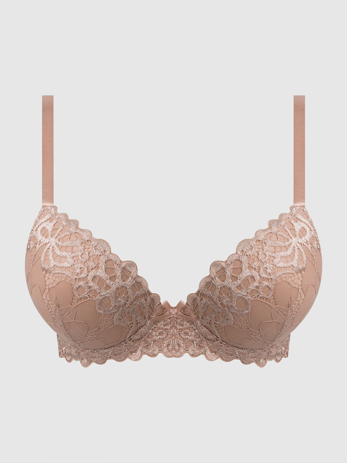 Amanda Lace Push Up Balconette Bra