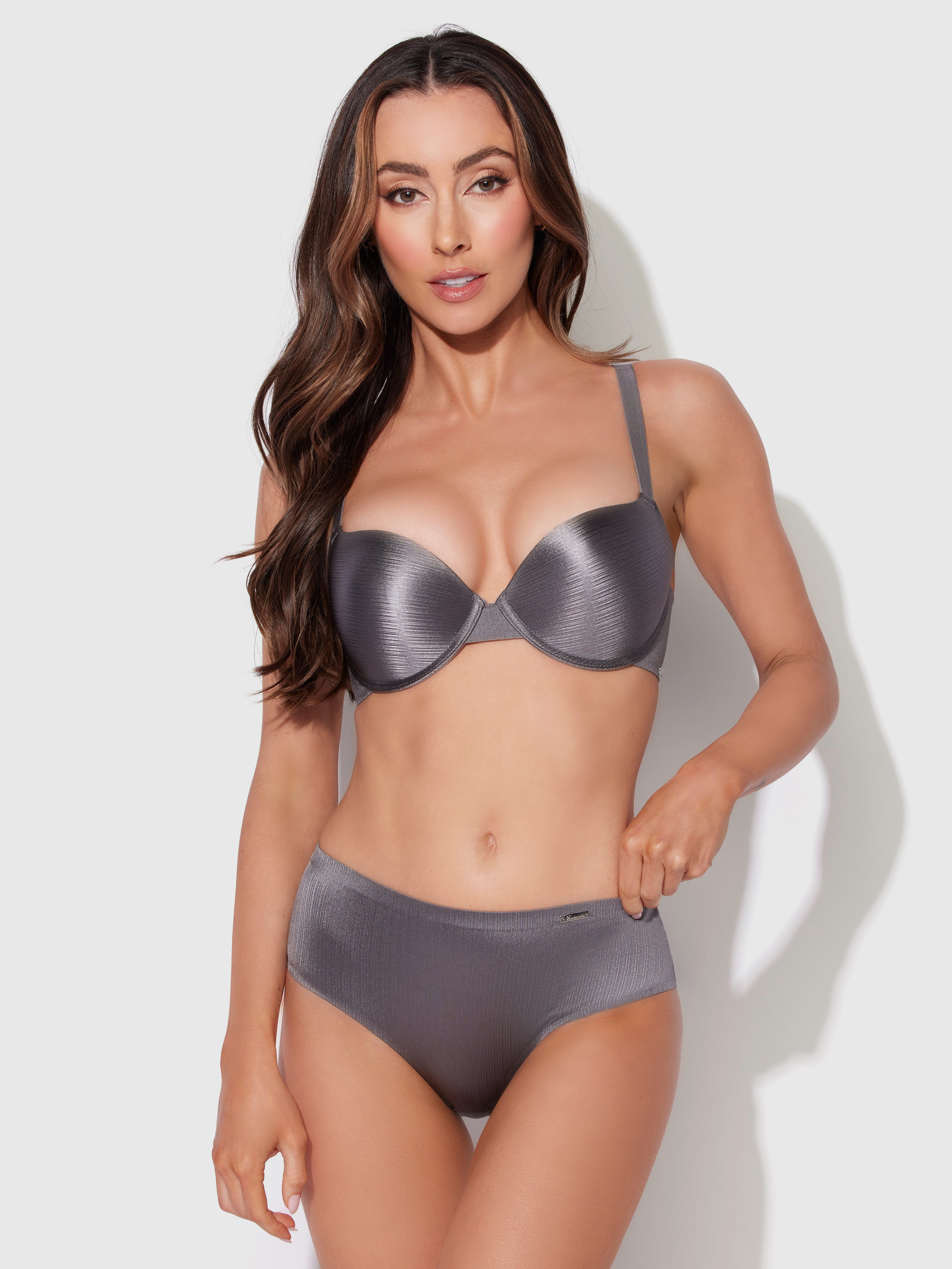 Mira Shimmer Micro Push Up T-Shirt Bra