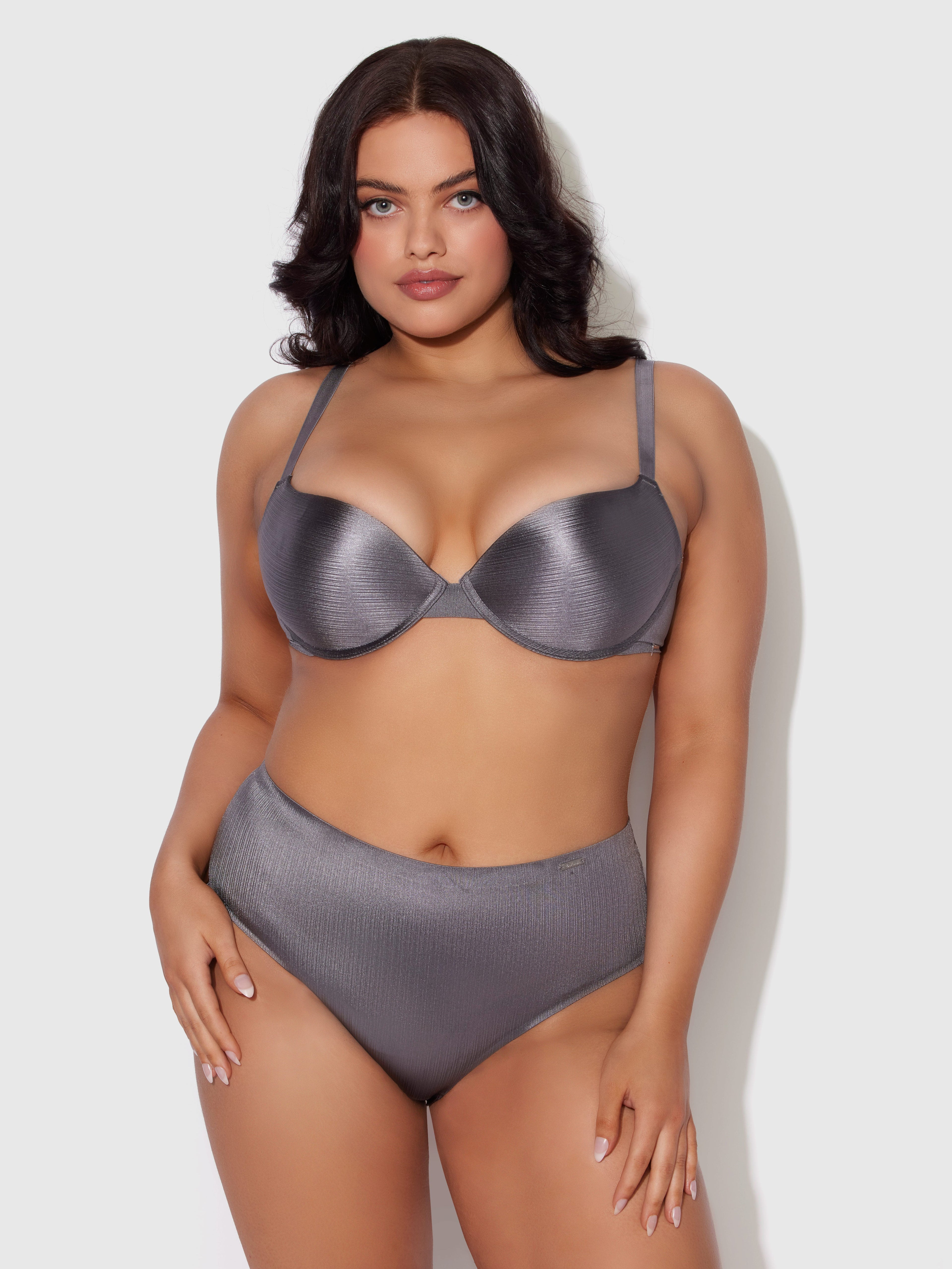 Mira Shimmer Micro Push Up T-Shirt Bra