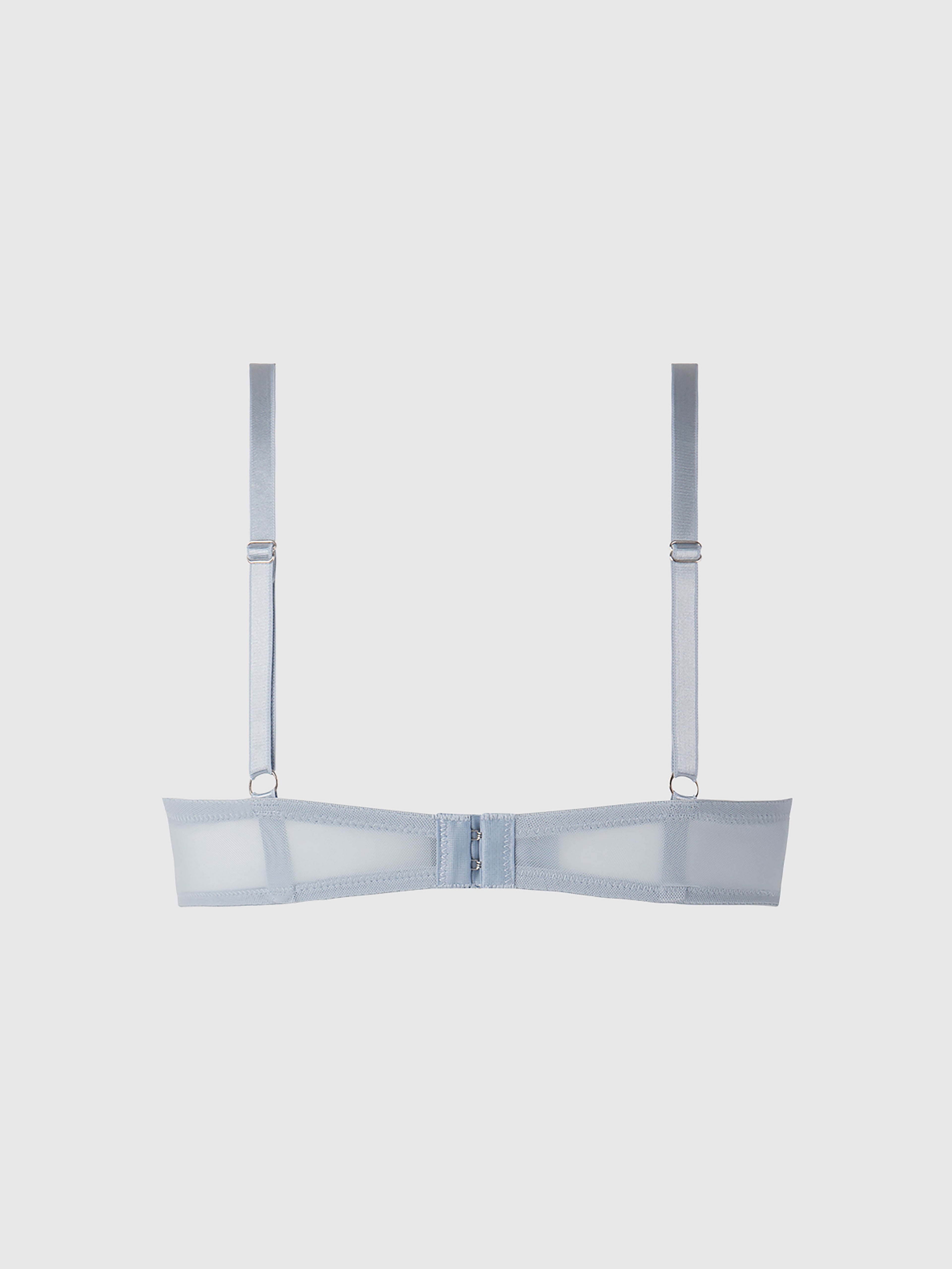 Serenity Lace & Satin Underwire Unlined Bra