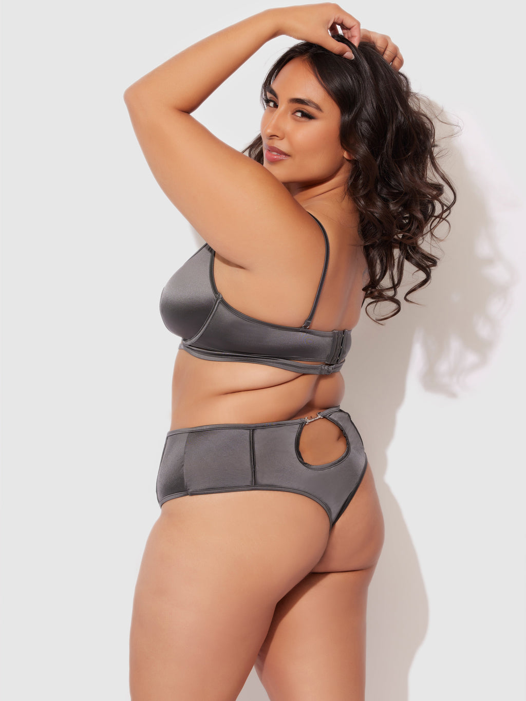 Neev Oil Slick Logo Longline Bra