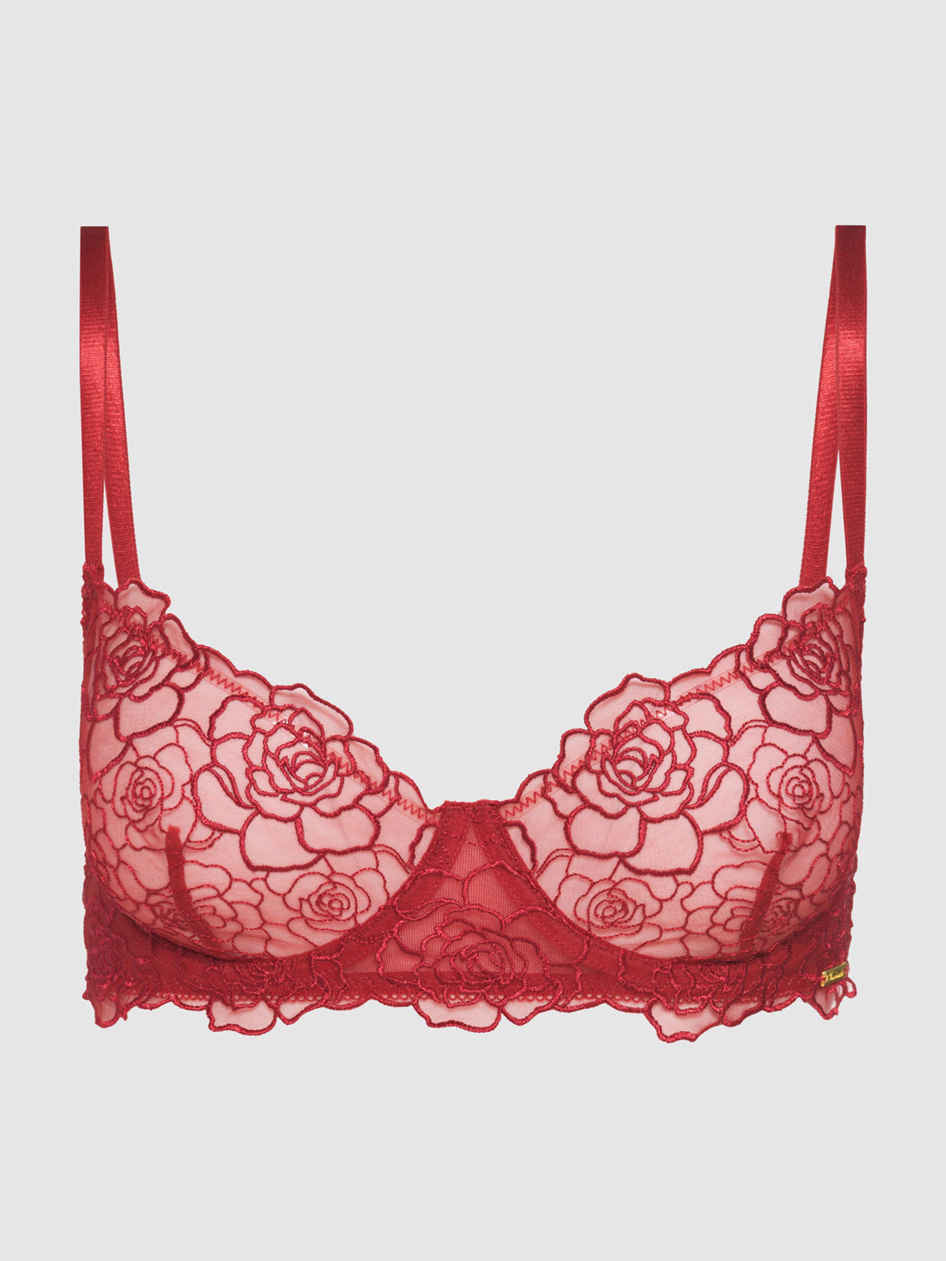 Melrose Embroidered Unlined Bra