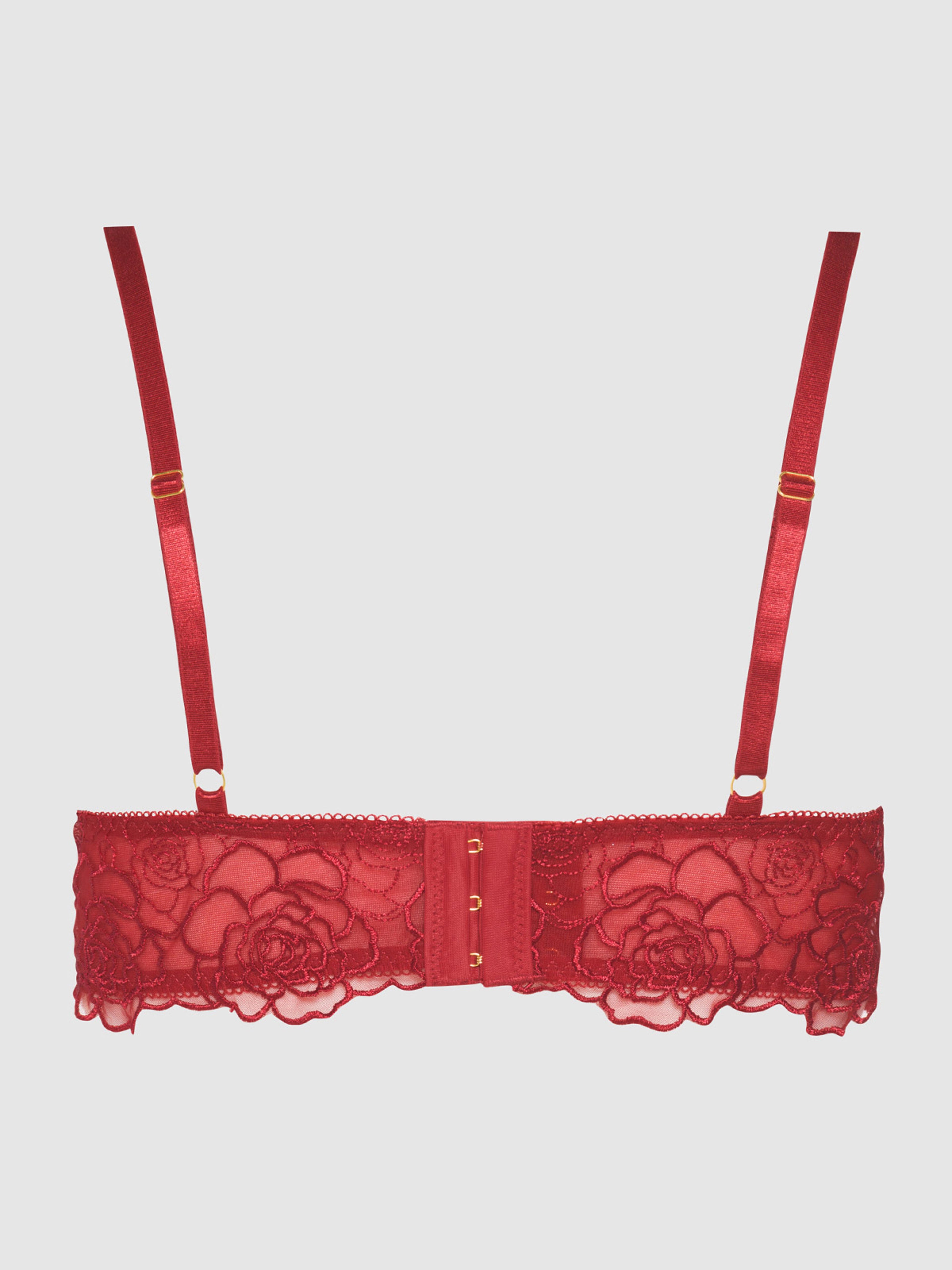 Melrose Embroidered Unlined Bra