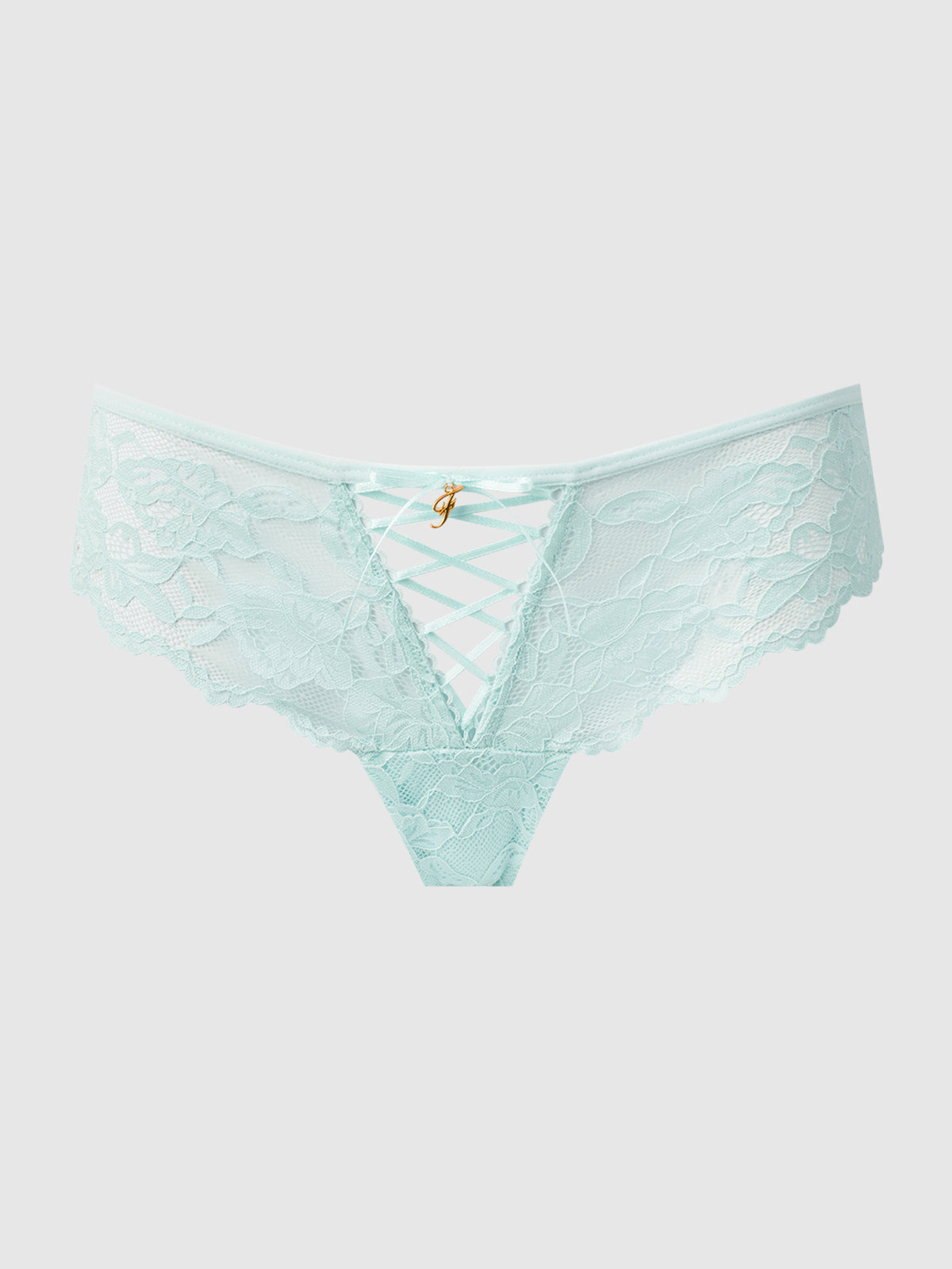 Mabel Lace Up Front Tanga