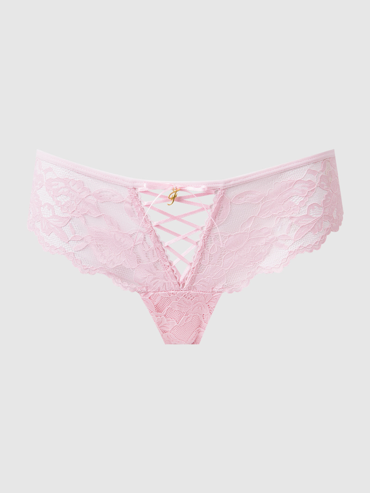 Mabel Lace Up Front Tanga