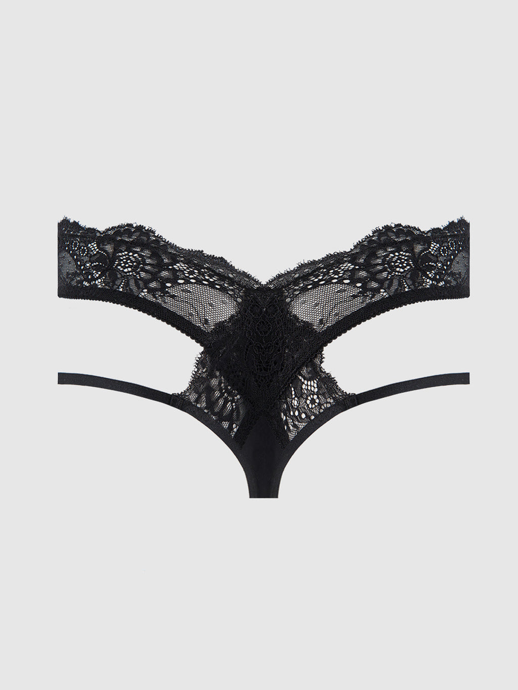 Aria Stretch Lace & Strappy Tanga